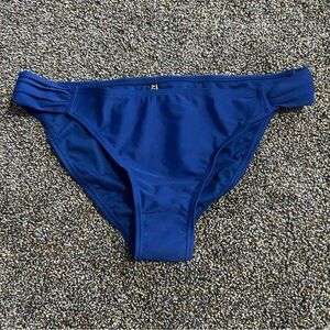 NWT Adore Me medium blue bikini bottoms swim bathing suit summer beach vacation